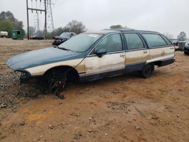 1G4BR8374PW408896 - 1993 BUICK ROADMASTER ESTATE GREEN photo 1