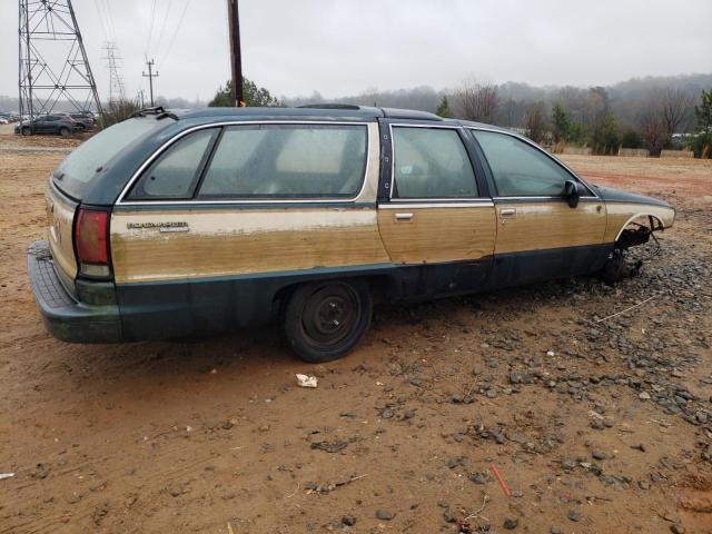 1G4BR8374PW408896 - 1993 BUICK ROADMASTER ESTATE GREEN photo 3