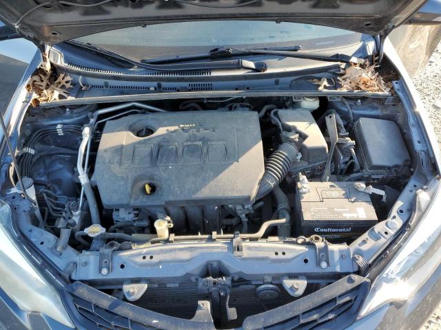 2T1BURHEXGC518361 - 2016 TOYOTA COROLLA L GRAY photo 11