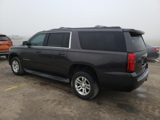 1GNSKJKC2FR155838 - 2015 CHEVROLET SUBURBAN K1500 LT CHARCOAL photo 2