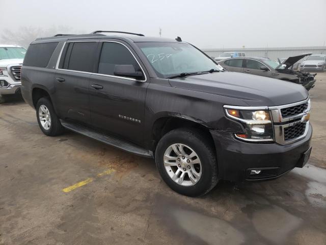 1GNSKJKC2FR155838 - 2015 CHEVROLET SUBURBAN K1500 LT CHARCOAL photo 4