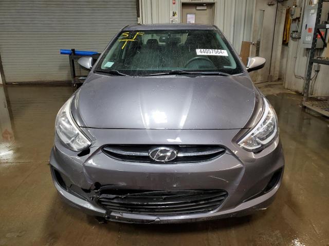 KMHCT4AE1GU073463 - 2016 HYUNDAI ACCENT SE GRAY photo 5