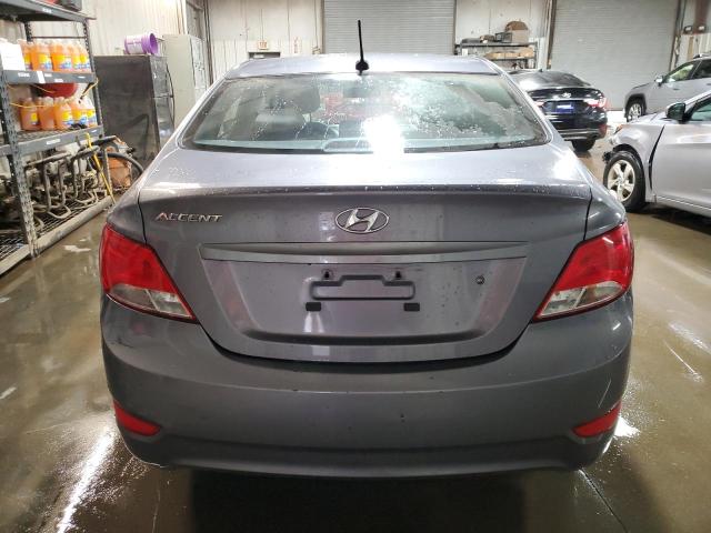 KMHCT4AE1GU073463 - 2016 HYUNDAI ACCENT SE GRAY photo 6