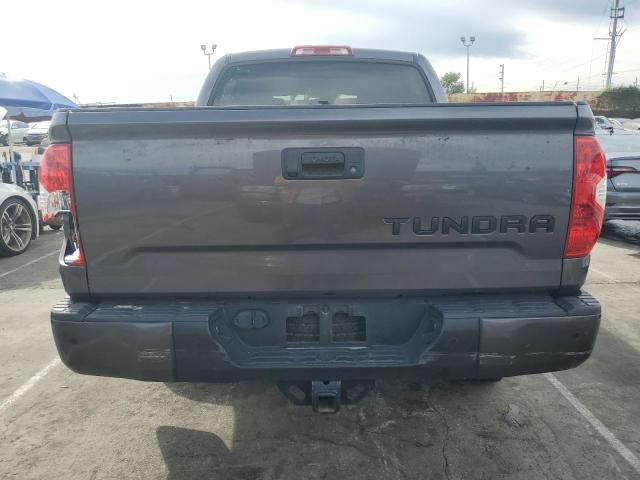 5TFDW5F11KX784972 - 2019 TOYOTA TUNDRA CREWMAX SR5 GRAY photo 6