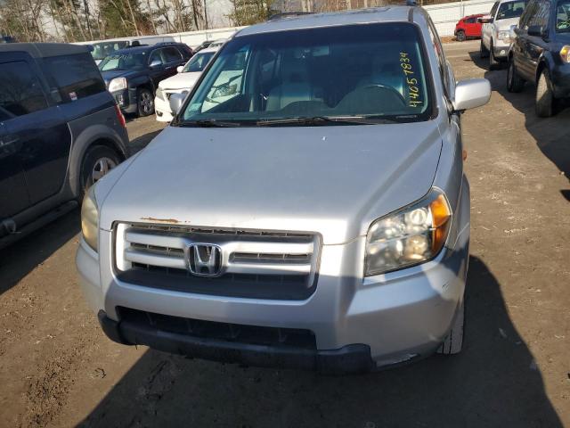 2HKYF18576H551528 - 2006 HONDA PILOT EX SILVER photo 5