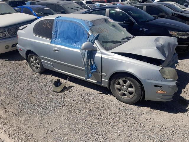 KMHCG35C93U270964 - 2003 HYUNDAI ACCENT GL BLUE photo 4