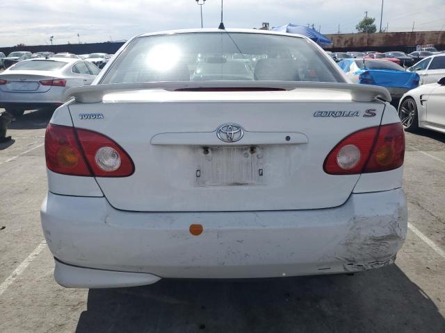 1NXBR32E83Z095957 - 2003 TOYOTA COROLLA S CE WHITE photo 6