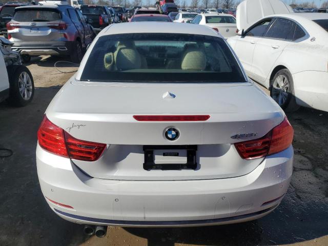 WBA3V7C50G5A28148 - 2016 BMW 428 I SULEV WHITE photo 6