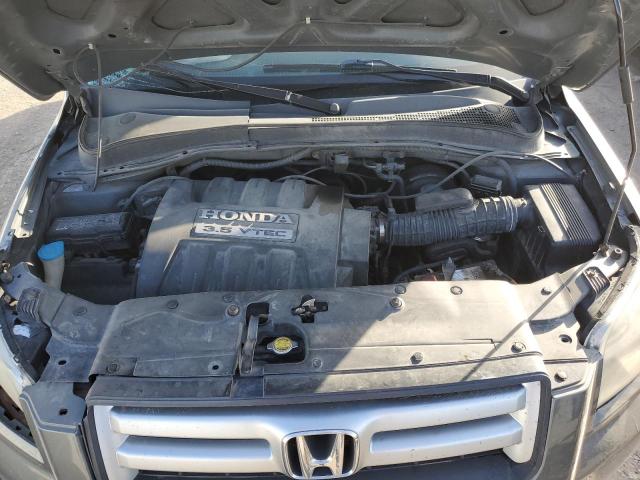 2HKYF18747H530221 - 2007 HONDA PILOT EXL GRAY photo 12