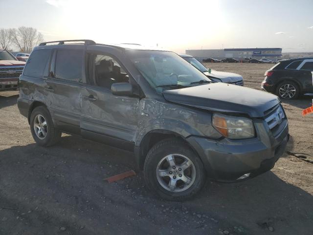 2HKYF18747H530221 - 2007 HONDA PILOT EXL GRAY photo 4