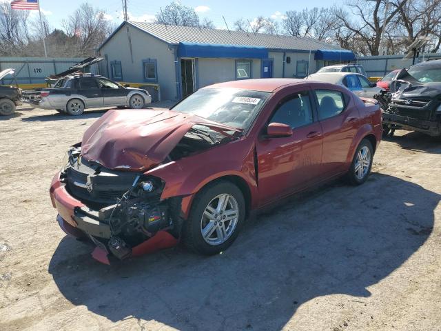 1B3CC5FB6AN158021 - 2010 DODGE AVENGER R/T RED photo 1