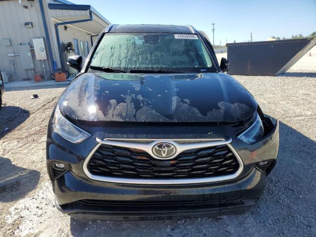 5TDGZRAH9MS533075 - 2021 TOYOTA HIGHLANDER XLE BLACK photo 5