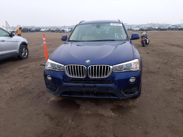 5UXWX7C51F0K32569 - 2015 BMW X3 XDRIVE35I BLUE photo 5