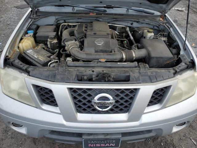 1N6AD0EV9BC430475 - 2011 NISSAN FRONTIER S SILVER photo 11