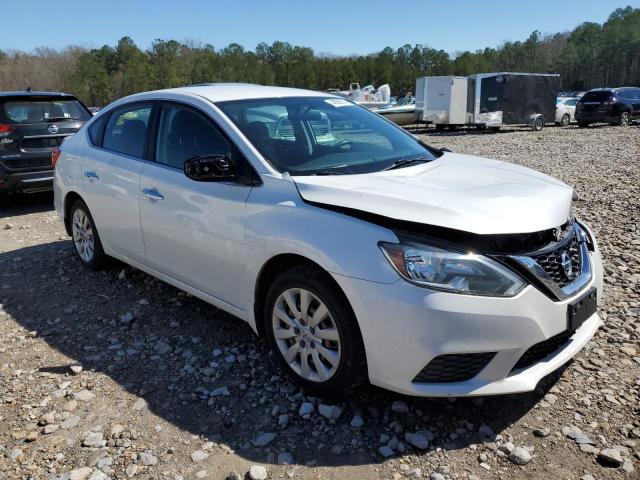 3N1AB7AP2GY242794 - 2016 NISSAN SENTRA S WHITE photo 4