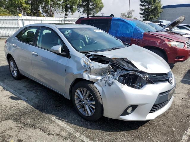 5YFBURHE6EP018419 - 2014 TOYOTA COROLLA L SILVER photo 4