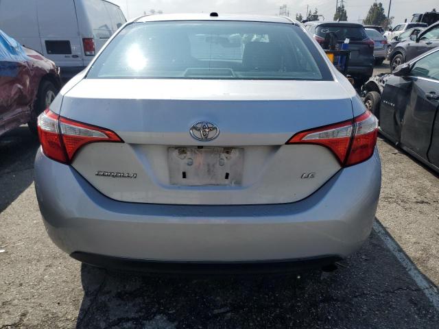 5YFBURHE6EP018419 - 2014 TOYOTA COROLLA L SILVER photo 6