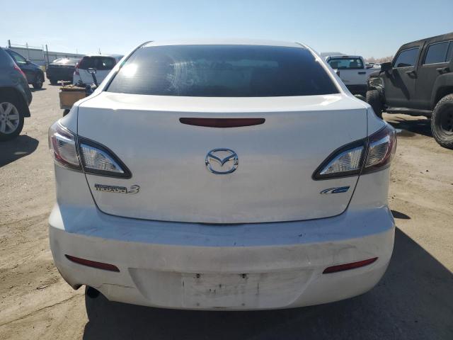 JM1BL1UP5D1847139 - 2013 MAZDA 3 I WHITE photo 6