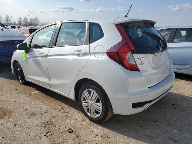 3HGGK5H43KM727230 - 2019 HONDA FIT LX WHITE photo 2