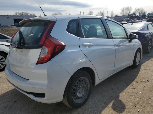 3HGGK5H43KM727230 - 2019 HONDA FIT LX WHITE photo 3