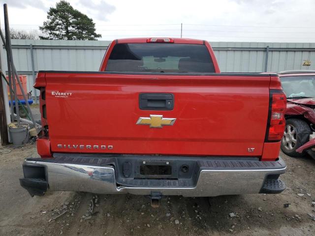 3GCPCREC9HG125454 - 2017 CHEVROLET SILVERADO C1500 LT RED photo 6