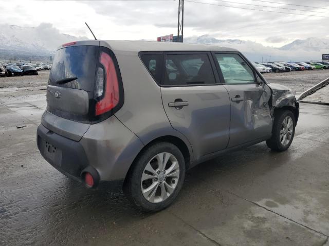 KNDJP3A5XF7200511 - 2015 KIA SOUL + GRAY photo 3