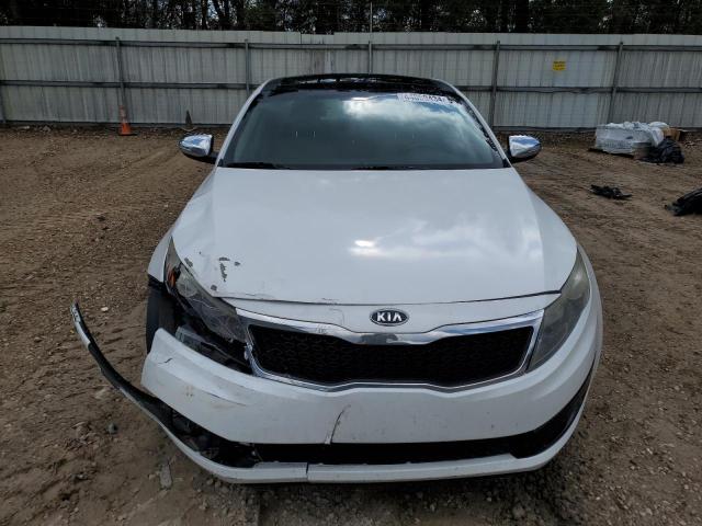 5XXGN4A79CG062955 - 2012 KIA OPTIMA EX WHITE photo 5