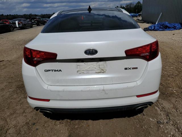 5XXGN4A79CG062955 - 2012 KIA OPTIMA EX WHITE photo 6