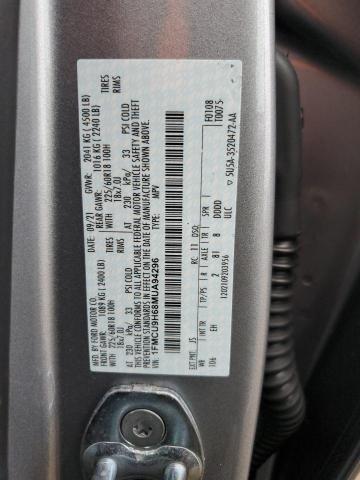 1FMCU9H68MUA94296 - 2021 FORD ESCAPE SEL GRAY photo 13