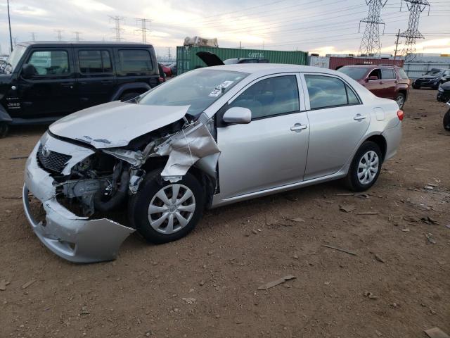 JTDBL40E699062255 - 2009 TOYOTA COROLLA BASE SILVER photo 1