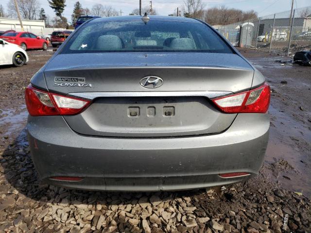 5NPEB4AC1DH657317 - 2013 HYUNDAI SONATA GLS GRAY photo 6