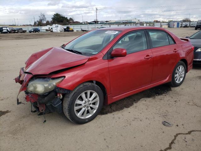 2T1BU4EE4AC456521 - 2010 TOYOTA COROLLA BASE RED photo 1