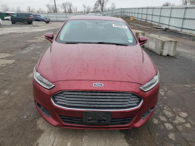 3FA6P0LU6FR224683 - 2015 FORD FUSION SE HYBRID MAROON photo 5