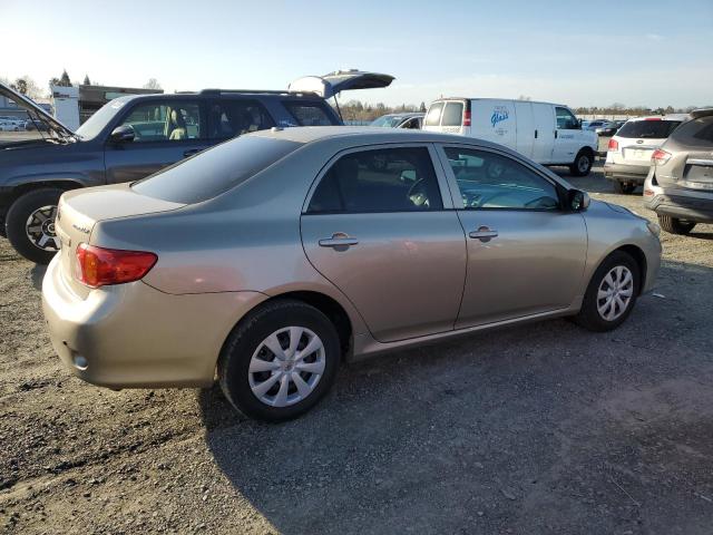 1NXBU4EE5AZ243995 - 2010 TOYOTA COROLLA BASE GOLD photo 3