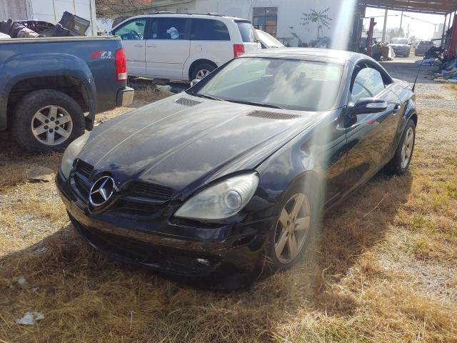 WDBWK54F66F108580 - 2006 MERCEDES-BENZ SLK 280 BLACK photo 2