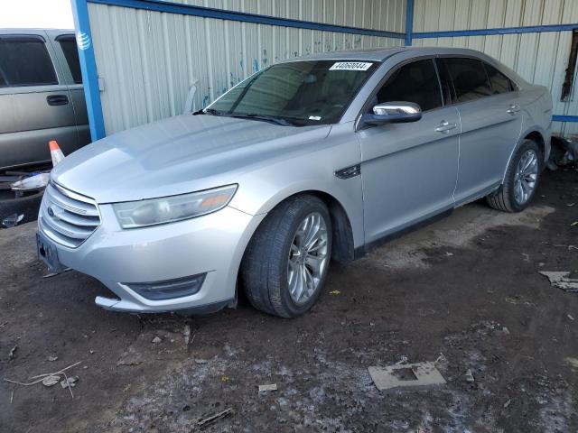 1FAHP2F85DG217280 - 2013 FORD TAURUS LIMITED SILVER photo 1