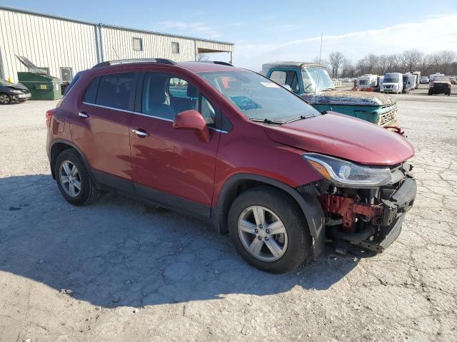 3GNCJLSB7LL219806 - 2020 CHEVROLET TRAX 1LT RED photo 4