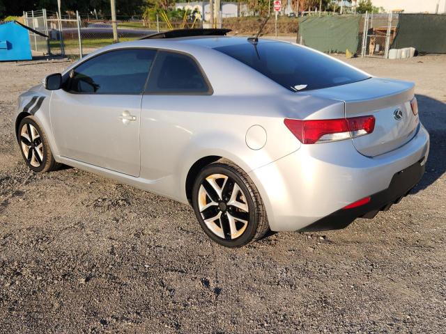 KNAFW6A34A5120003 - 2010 KIA FORTE SX SILVER photo 3