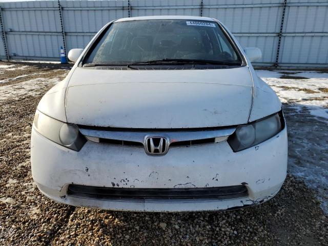 2HGFA15817H015481 - 2007 HONDA CIVIC EX WHITE photo 5