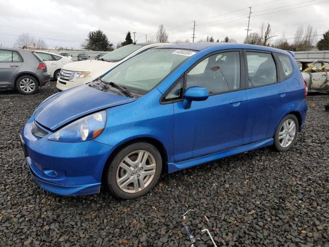 JHMGD38657S041976 - 2007 HONDA FIT S 蓝色 照片 1