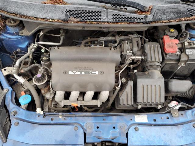 JHMGD38657S041976 - 2007 HONDA FIT S 蓝色 照片 11