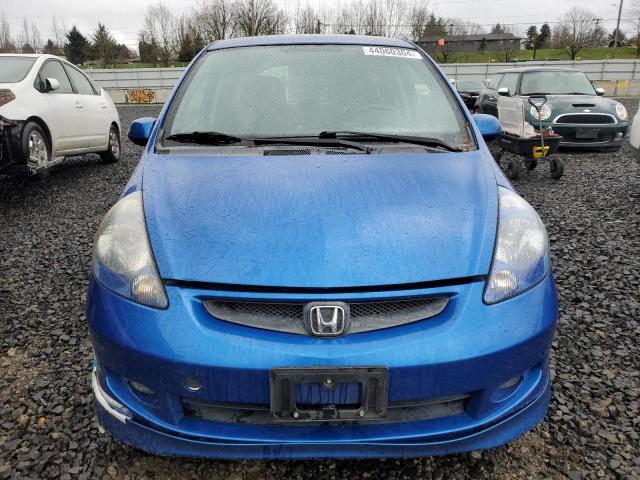 JHMGD38657S041976 - 2007 HONDA FIT S 蓝色 照片 5