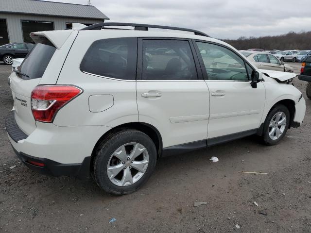 JF2SJAHC3GH476928 - 2016 SUBARU FORESTER 2.5I LIMITED WHITE photo 3