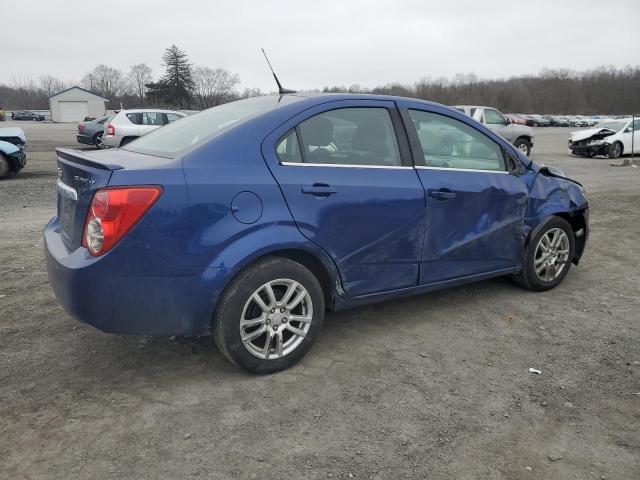 1G1JC5SG5D4236654 - 2013 CHEVROLET SONIC LT BLUE photo 3