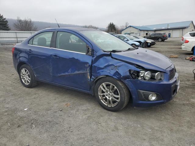 1G1JC5SG5D4236654 - 2013 CHEVROLET SONIC LT BLUE photo 4