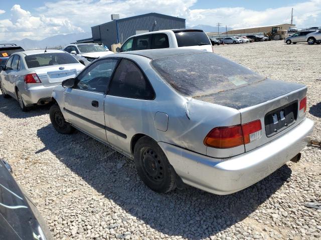 1HGEJ6121TL038069 - 1996 HONDA CIVIC DX GRAY photo 2