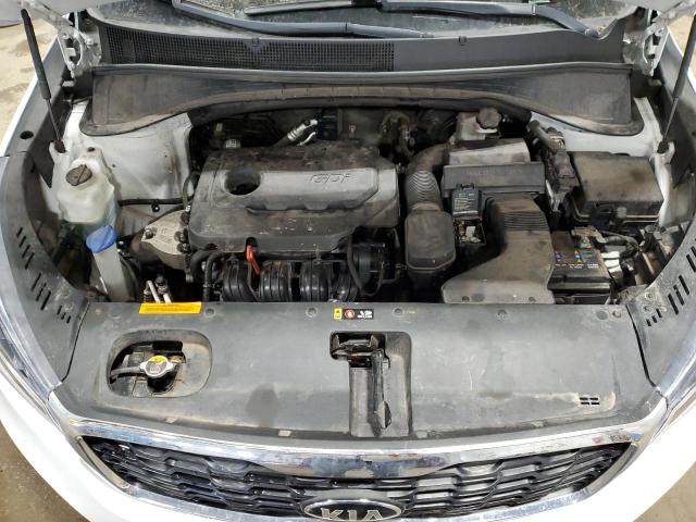 5XYPGDA34KG451424 - 2019 KIA SORENTO L WHITE photo 11