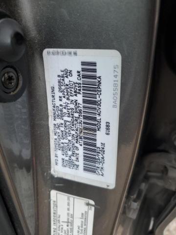 4T1BE32K13U759677 - 2003 TOYOTA CAMRY LE GRAY photo 12