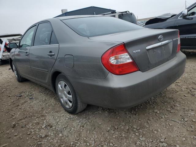 4T1BE32K13U759677 - 2003 TOYOTA CAMRY LE GRAY photo 2