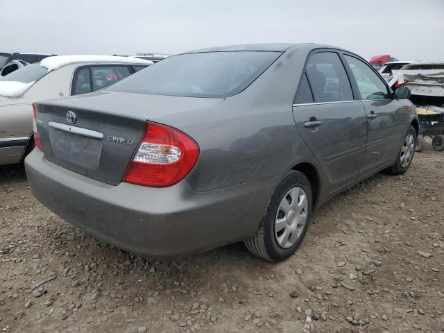 4T1BE32K13U759677 - 2003 TOYOTA CAMRY LE GRAY photo 3